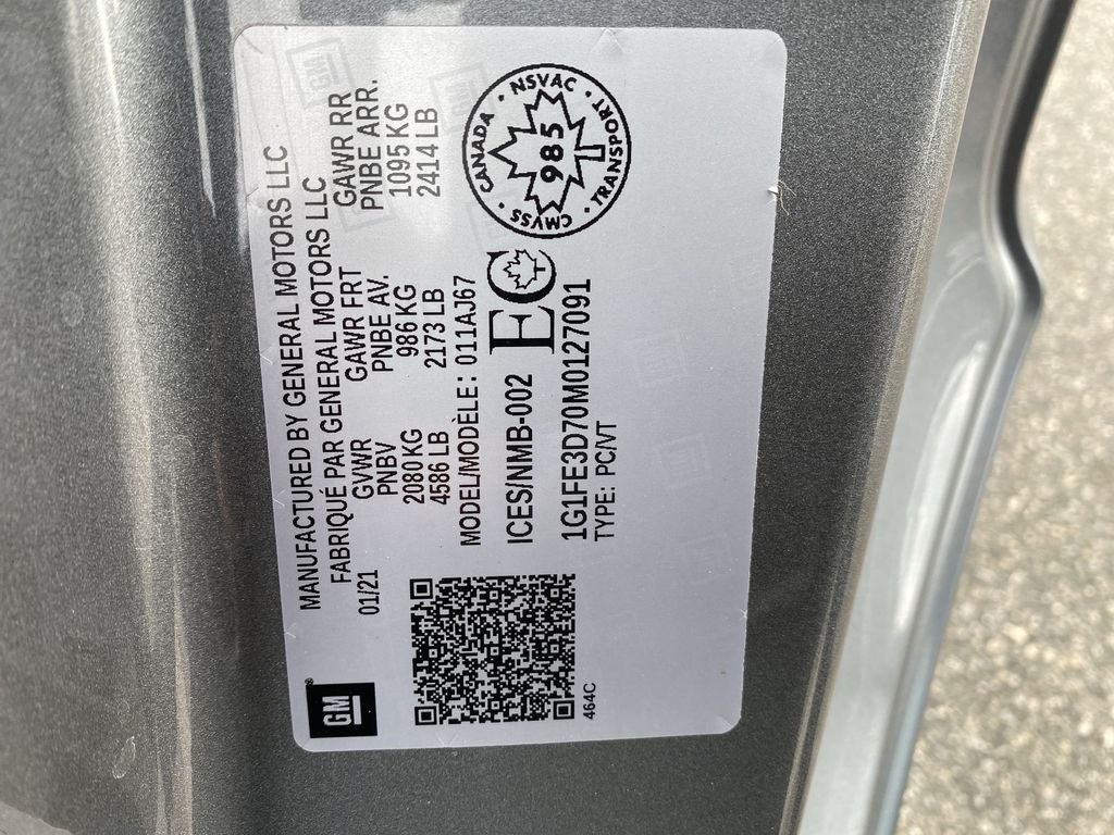 2021 Chevrolet Camaro LT1