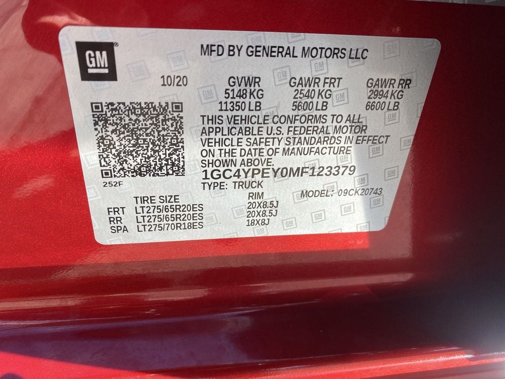 2021 Chevrolet Silverado 2500 HD LTZ