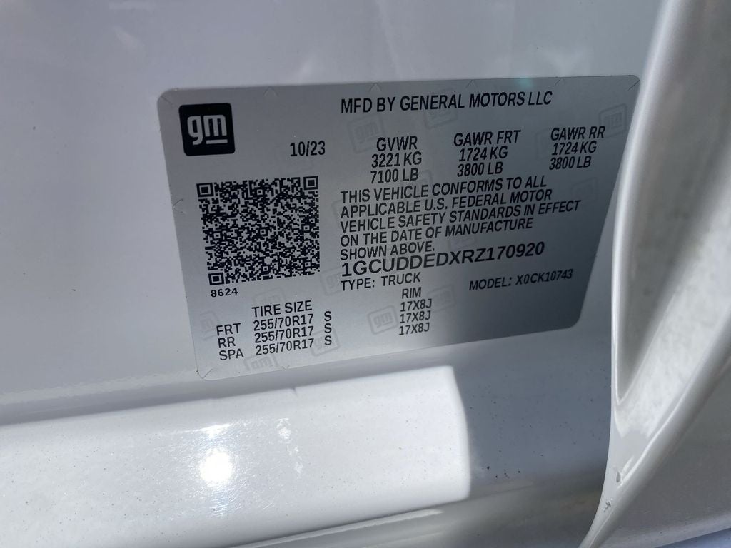 2024 Chevrolet Silverado 1500 LT