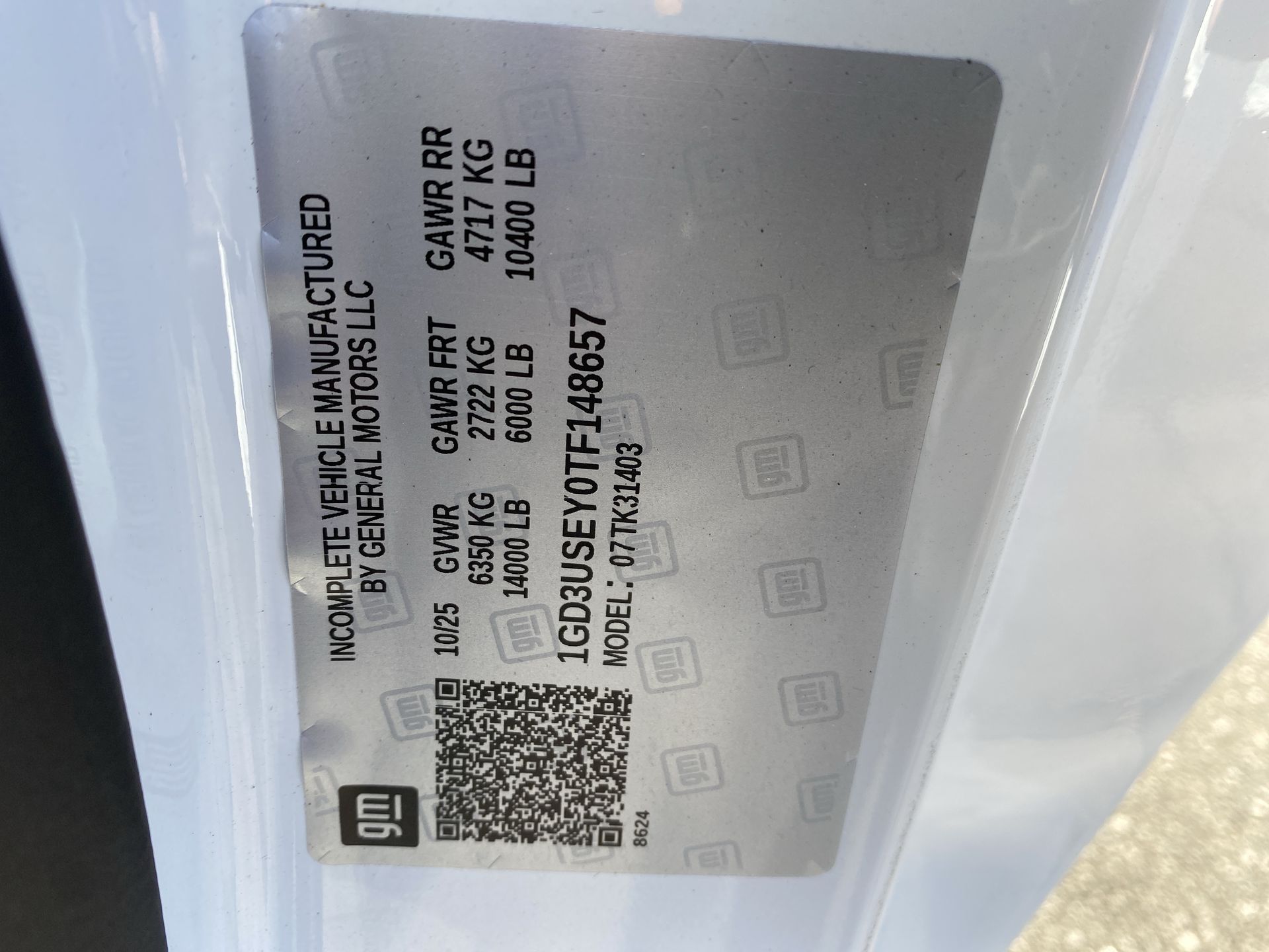 2026 GMC Sierra 3500 HD Chassis Cab Pro