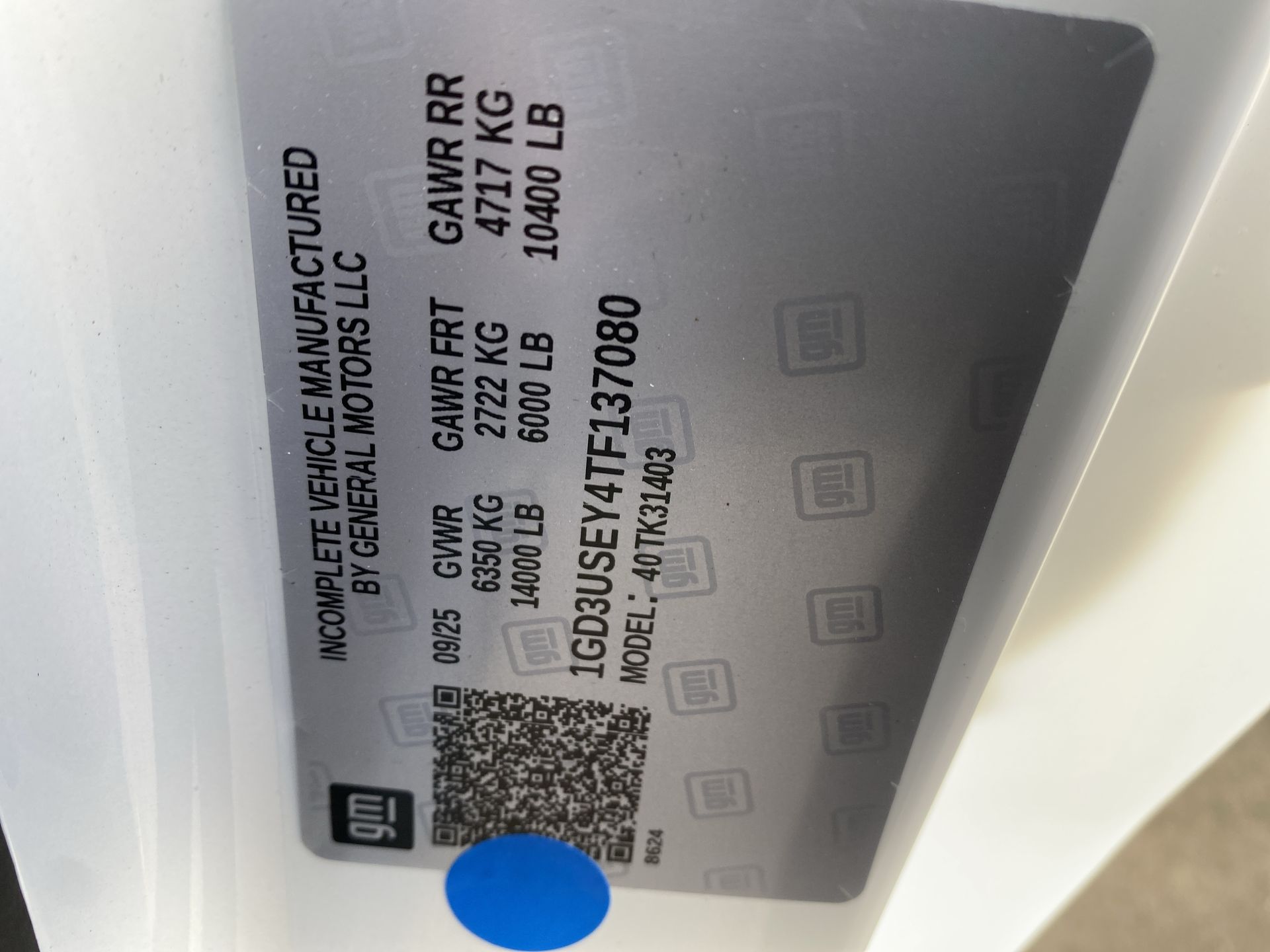 2026 GMC Sierra 3500 HD Chassis Cab Pro