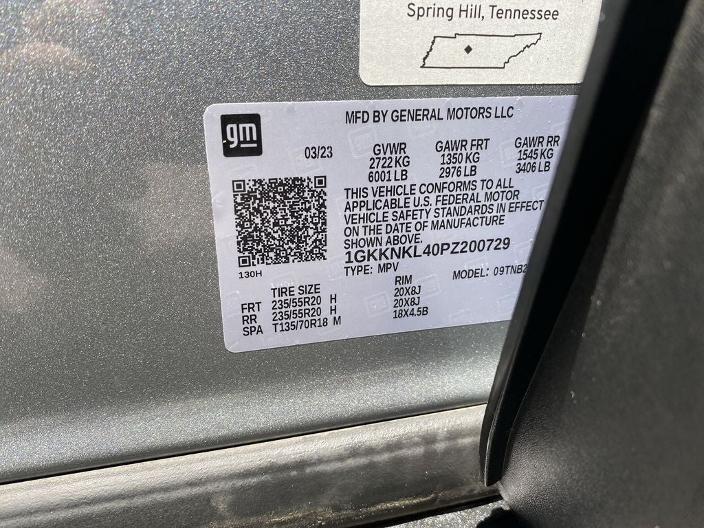 2023 GMC Acadia SLE