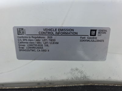 2020 GMC Acadia SLE