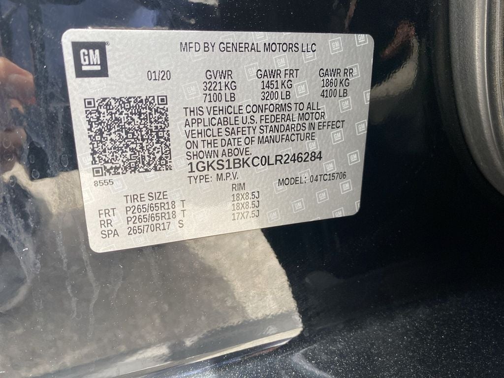 2020 GMC Yukon SLT
