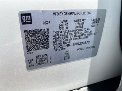 2022 GMC Yukon XL AT4