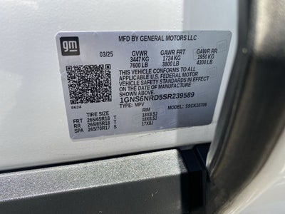 2025 Chevrolet Tahoe LT