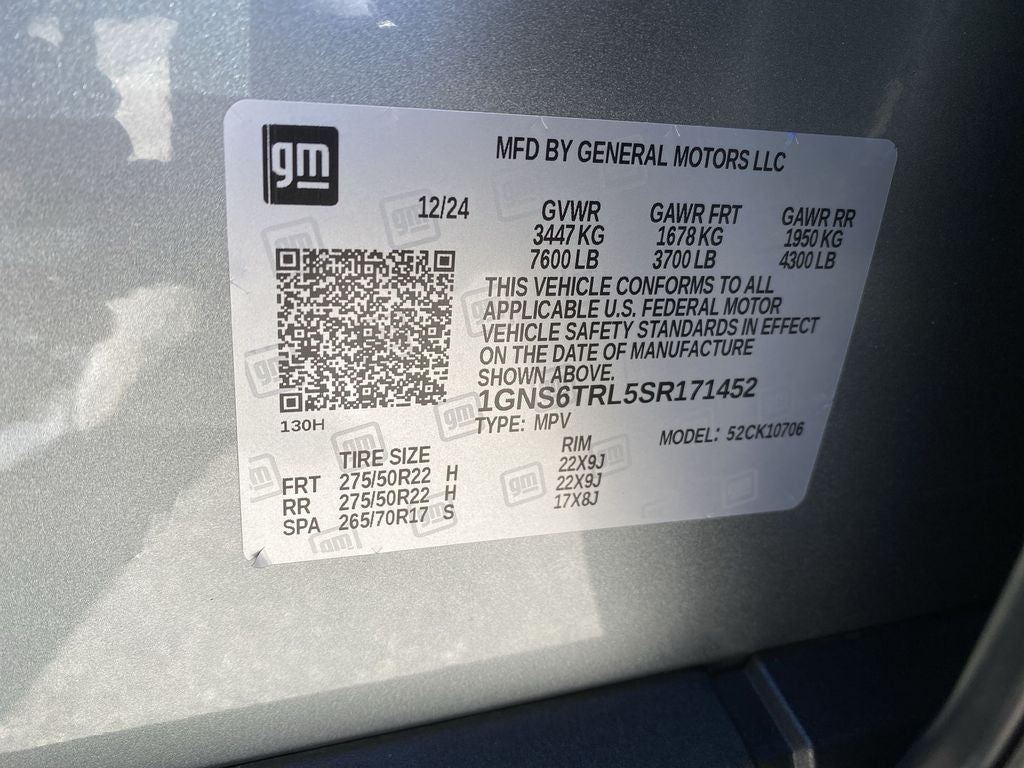 2025 Chevrolet Tahoe High Country