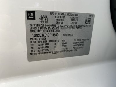 2016 Chevrolet Suburban LTZ