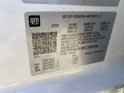 2024 GMC Sierra 1500 Pro