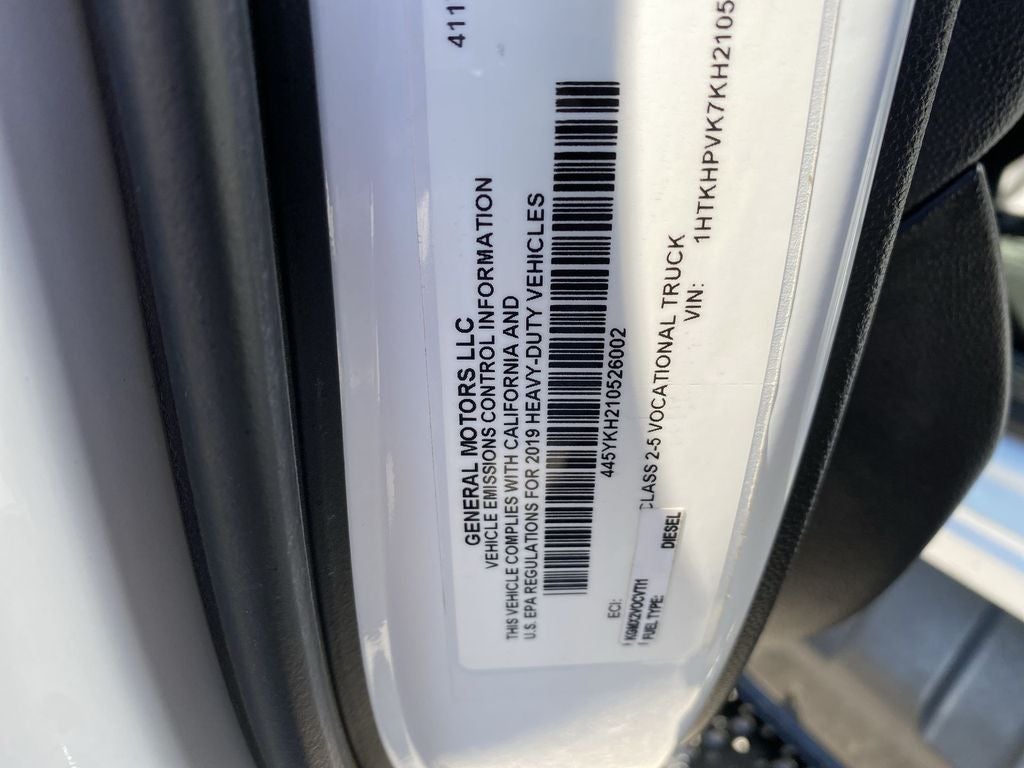 2019 Chevrolet Silverado 4500 HD Work Truck