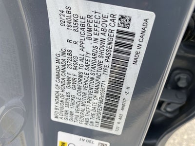 2024 Honda Civic Sedan Sport