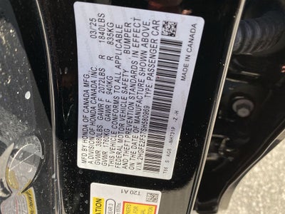 2025 Honda Civic Sedan Sport