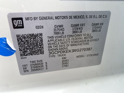 2024 Chevrolet Silverado 1500 LT (2FL)