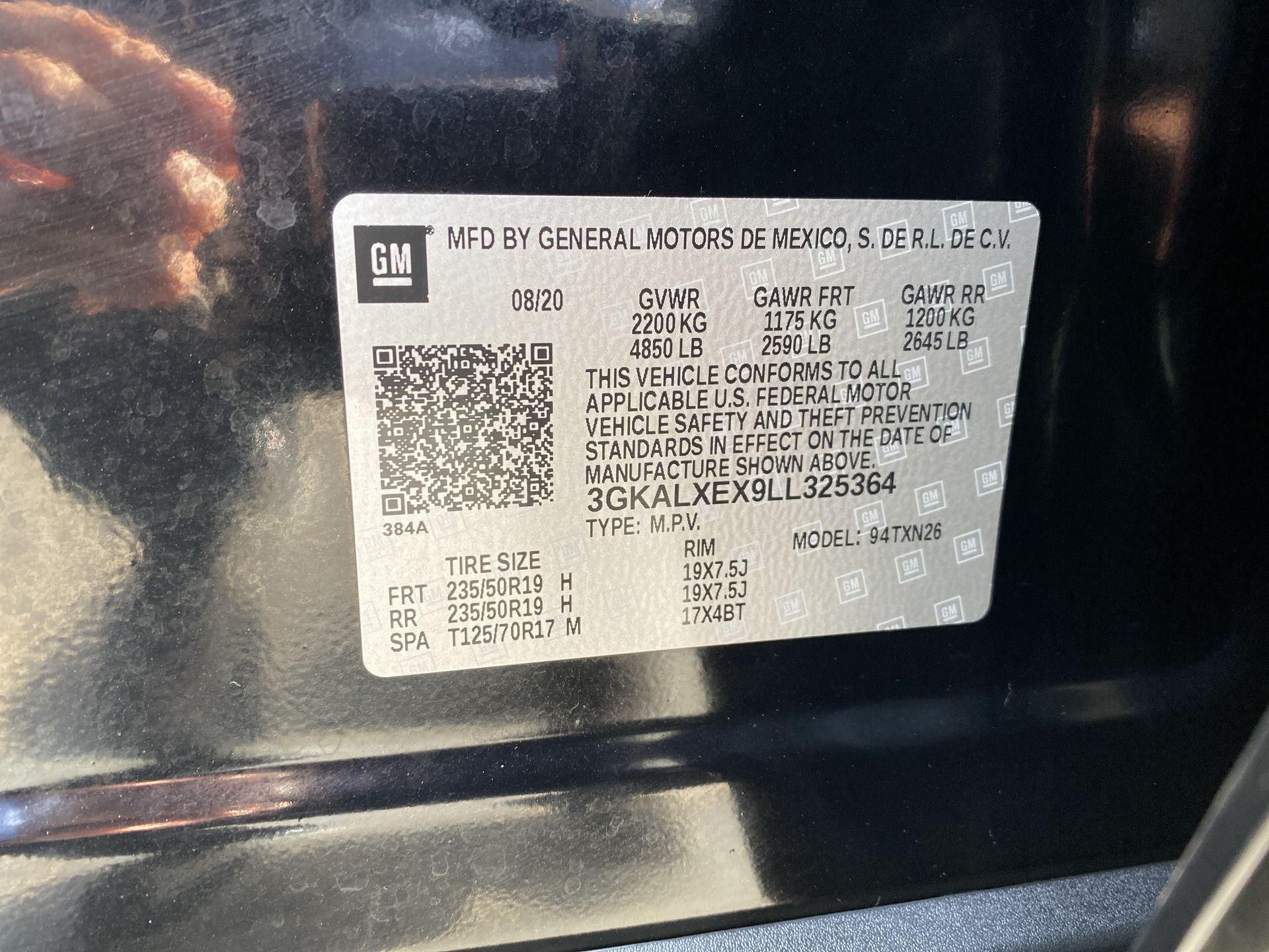 2020 GMC Terrain Denali