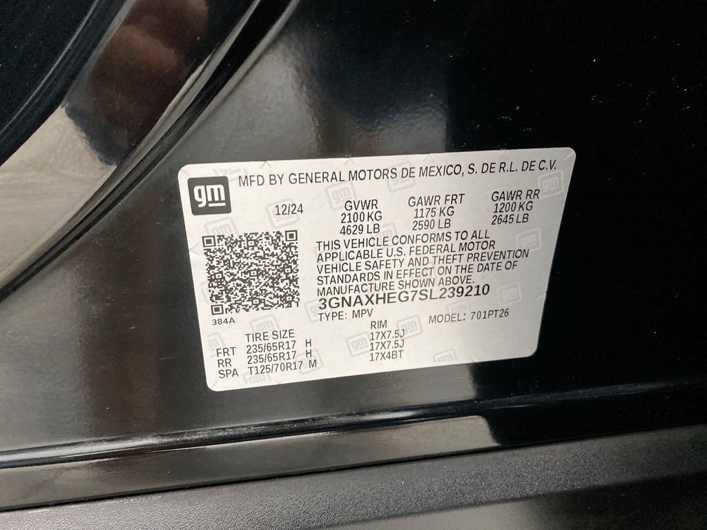 2025 Chevrolet Equinox LT