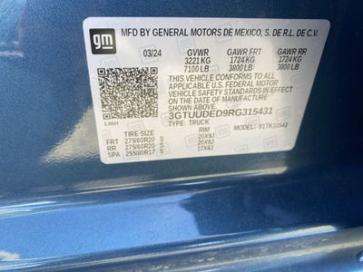 2024 GMC Sierra 1500 SLT