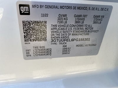 2023 GMC Sierra 1500 AT4X