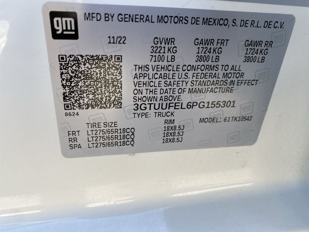 2023 GMC Sierra 1500 AT4X