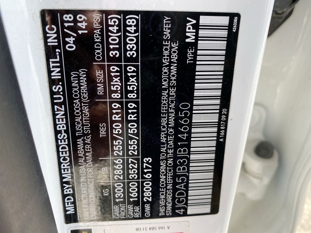 2018 Mercedes-Benz GLE GLE 350