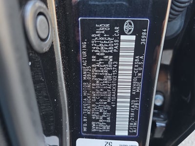 2026 Toyota Camry LE