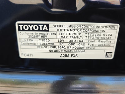 2026 Toyota Camry LE