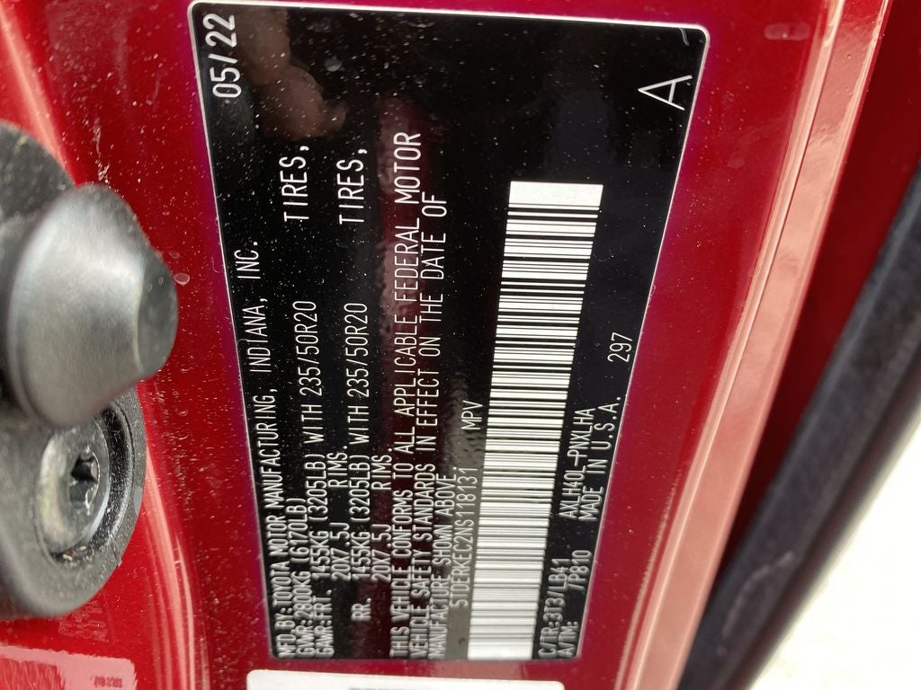 2022 Toyota Sienna Platinum