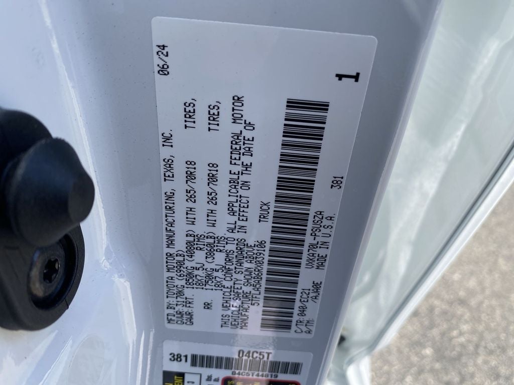 2024 Toyota Tundra 2WD SR5