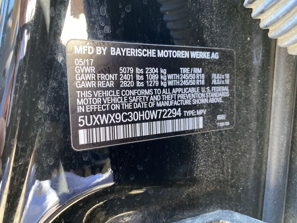 2017 BMW X3 xDrive28i