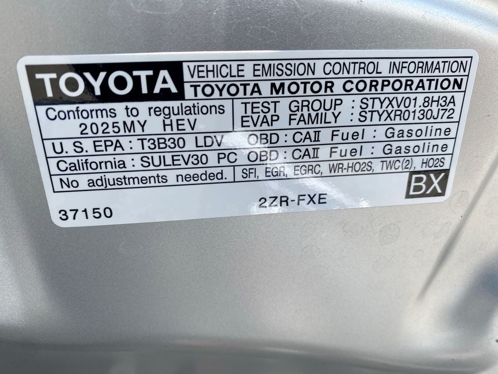 2025 Toyota Corolla Hybrid LE