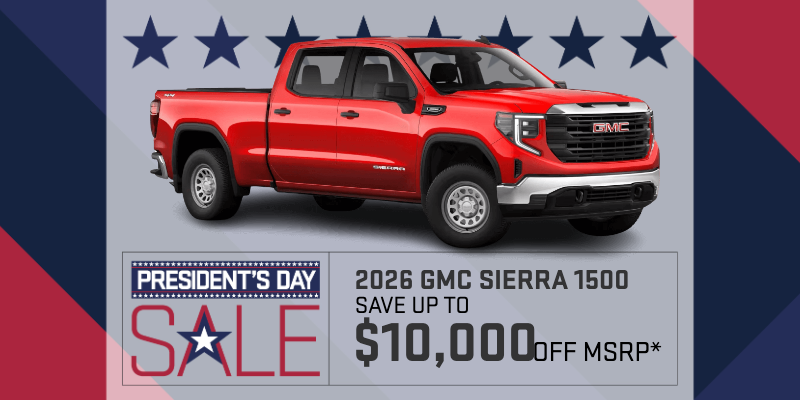 President's Day Sale: Save up to $10,000 off MSRP on a 2026 