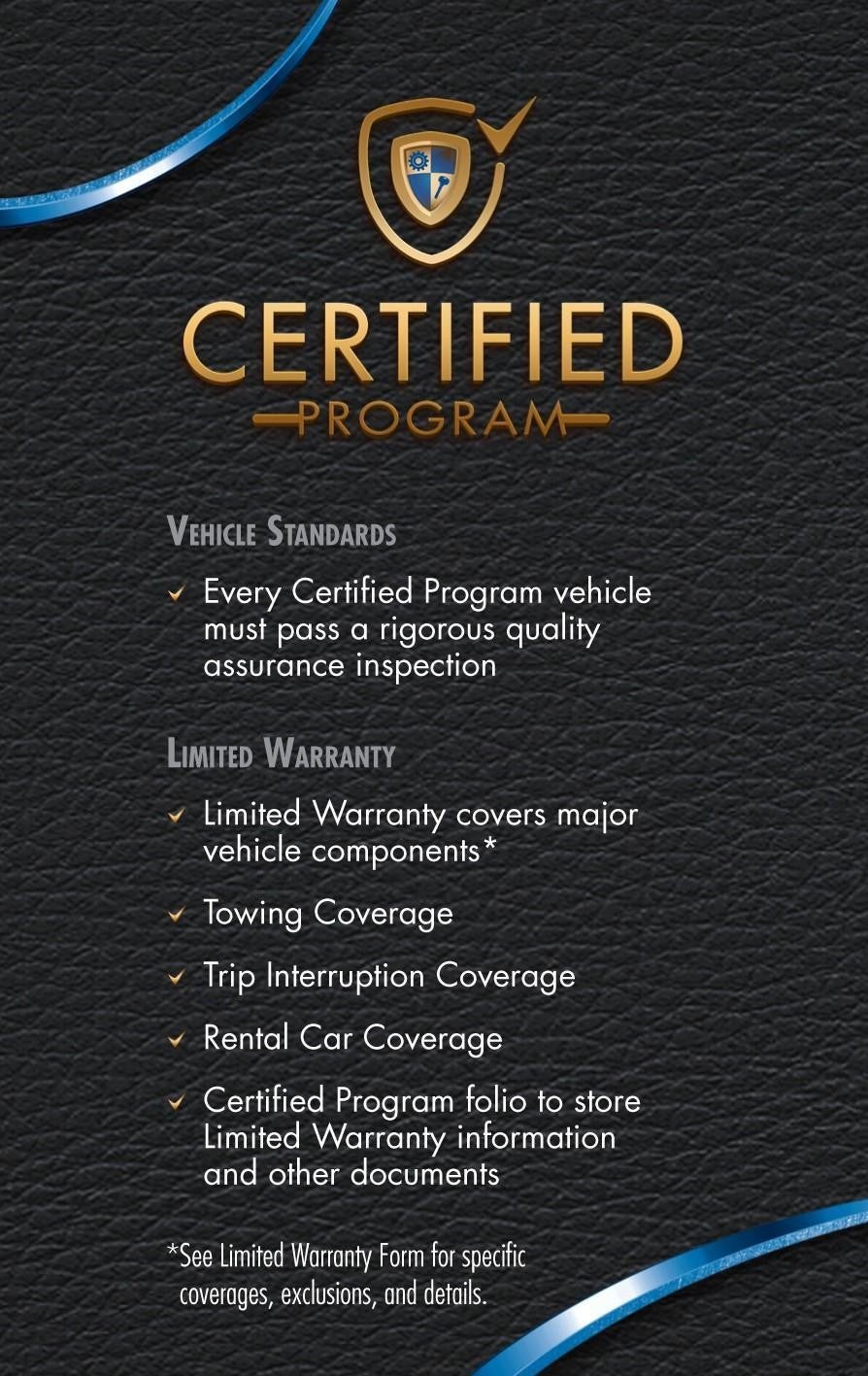 Certified program